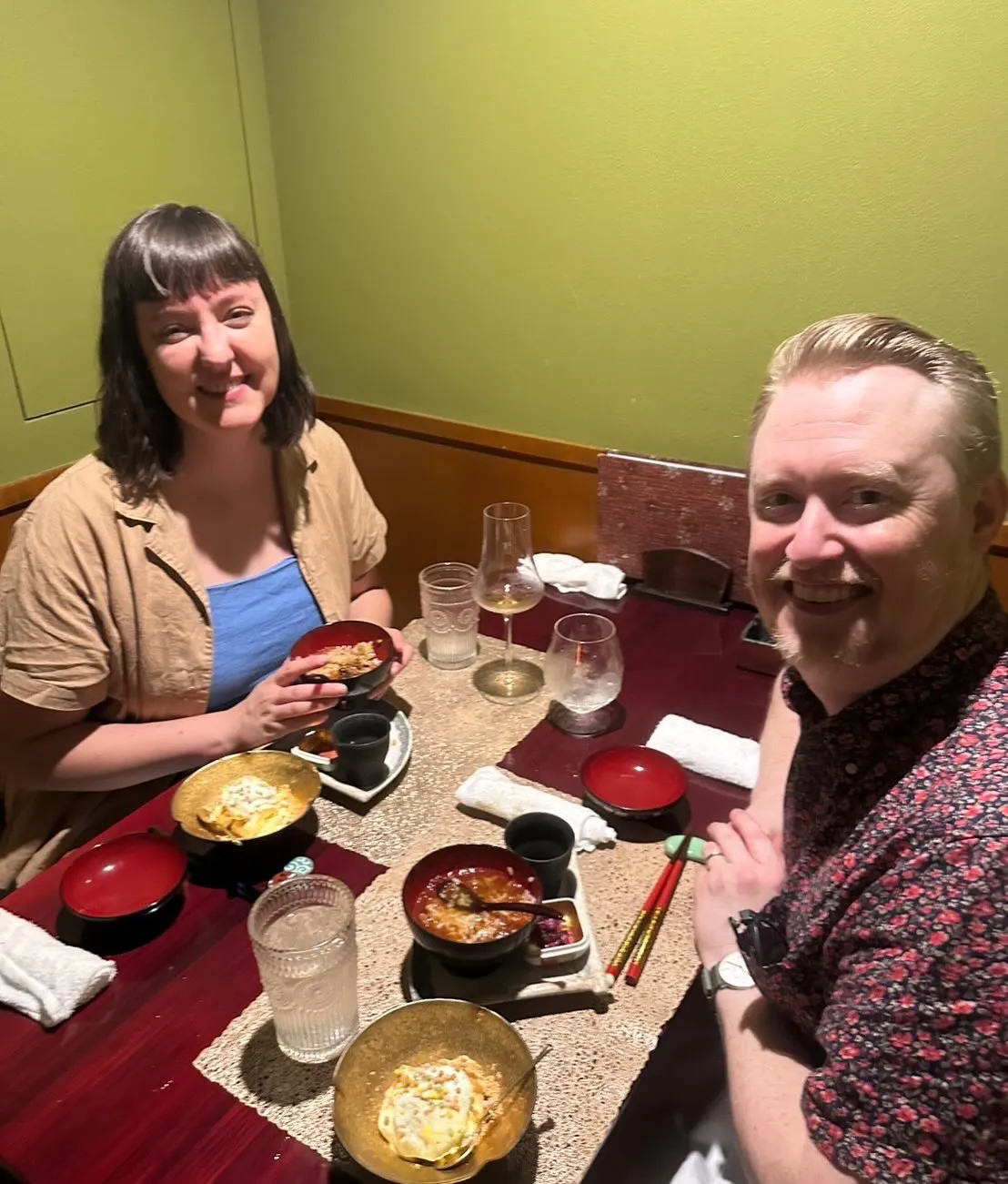 昨日は誕生日のお客さんや外国のお客さん